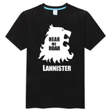 Game Of Thrones T Shirt Winter Is Coming You Know Nothing TShirt MEN