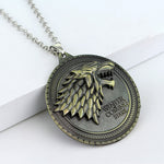 rongji jewelry 2Colors Movie Game of Thrones Series Collier Stark Family