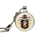 Game Of Thrones Keychain Glass Cabochon Key Ring GOT