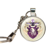 Game Of Thrones Keychain Glass Cabochon Key Ring GOT