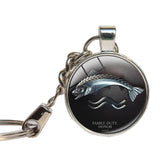 Game Of Thrones Keychain Glass Cabochon Key Ring GOT