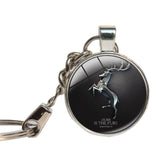 Game Of Thrones Keychain Glass Cabochon Key Ring GOT