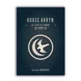 Game of Thrones Wall Art Canvas Print House Targaryen Banner Poster