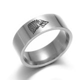 Game of Thrones ice wolf House Stark of Winterfell men