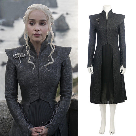 Game of Thrones Season 7 Daenerys Targaryen cosplay costume