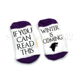 Game of thrones Socks If you can read this winter is coming socks