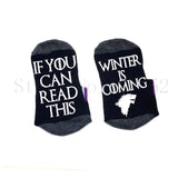 Game of thrones Socks If you can read this winter is coming socks