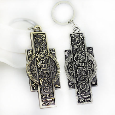 Game Of Thrones Keychain High Quality Metal Keyring