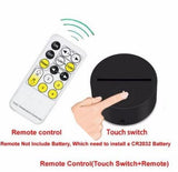 House Stark Game of Thrones Wolf Acrylic Illusion 3D LED Lamp