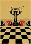 TV Show Game of Thrones Vintage Kraft Paper Poster