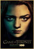 TV Show Game of Thrones Vintage Kraft Paper Poster