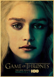 TV Show Game of Thrones Vintage Kraft Paper Poster