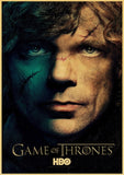 TV Show Game of Thrones Vintage Kraft Paper Poster