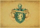 Game of Thrones Map Symbol TV Poster/Wall Decor/Kraft Paper/Bar Poster