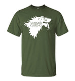 Creative T Shirts Game Of Thrones Summer Is Coming Printed Funny T-Shirts