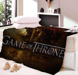 Game Of Thrones Winter Fleece soft fluffy blanket Warm Flannel Velvet