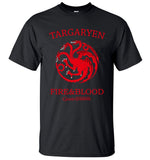 Targaryen Fire & Blood Game of Thrones Men T Shirts