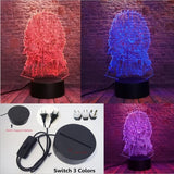 Game of Thrones  Stark Wolf 7 Colors Changing LED