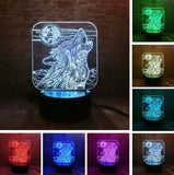 Game of Thrones  Stark Wolf 7 Colors Changing LED