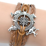 Fashion Jewelry Zinc  Game of Thrones  Bracelets & Bangles For Women And Men