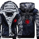 Game of Thrones Targaryen Fire and Blood Zipper Men