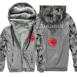 Game of Thrones Targaryen Fire and Blood Zipper Men