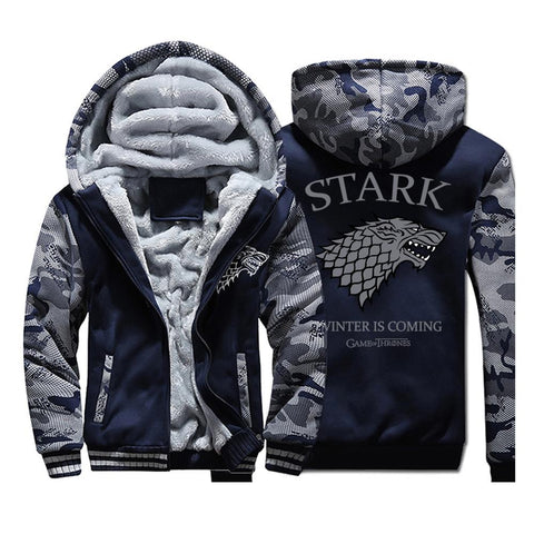 Game of Thrones House Stark Fashion Hoodies Mens Jackets
