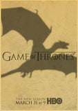 Game of Thrones TV play High Quality Vintage Kraft Paper Poster