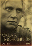 Game of Thrones TV play High Quality Vintage Kraft Paper Poster