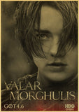 Game of Thrones TV play High Quality Vintage Kraft Paper Poster