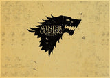 Game of Thrones TV play High Quality Vintage Kraft Paper Poster
