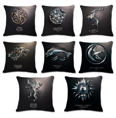 Hot sale Game Of Thrones Decorative Pillow Family