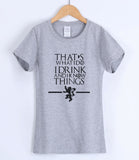 2019 Summer Game of Thrones T Shirts