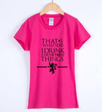 2019 Summer Game of Thrones T Shirts