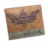 Wallet Men Leather Card Holder Purse Cartoon Designer Game of Thrones