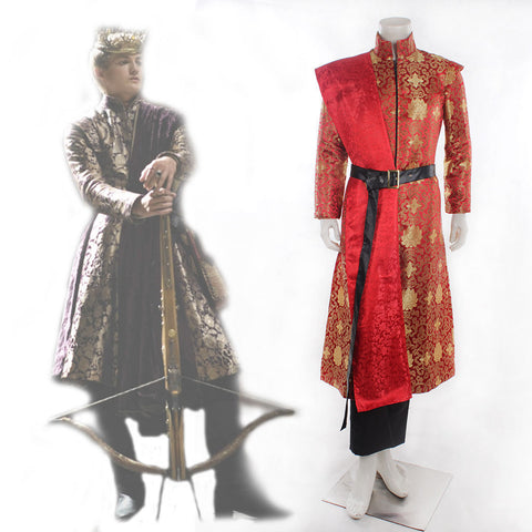 Game of Thrones mens Joffrey Baratheon costumes King