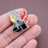 Hot New Movie Game of Thrones Badge Jon Snow Dragon