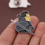 Hot New Movie Game of Thrones Badge Jon Snow Dragon