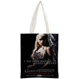 Game of Thrones  Bag Reusable Handbag Women Shoulder Foldable