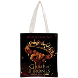 Game of Thrones  Bag Reusable Handbag Women Shoulder Foldable