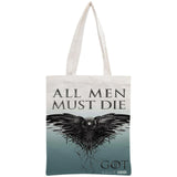 Game of Thrones  Bag Reusable Handbag Women Shoulder Foldable