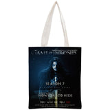 Game of Thrones  Bag Reusable Handbag Women Shoulder Foldable