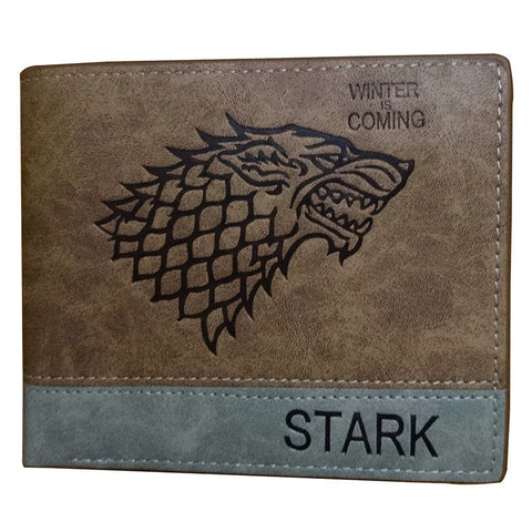 Hot Game of Thrones STARK Wallet Cartoon
