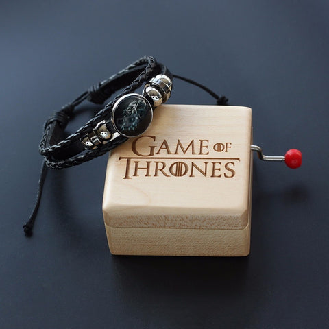 Wooden Game Of Thrones Music Box