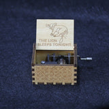 Hot Creative Retro Music Box Game Of Thrones