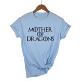 Hot 2019 T-shirt Women Game of Thrones Ringer Tee Shirt