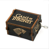 Game of Thrones Wood Music Box Pink Panther Antique Carved