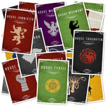 Series 3 Game of Thrones Stickers Various shapes Creative design Doodle Stickers