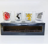 Game of thrones glasses whisky wine cup set